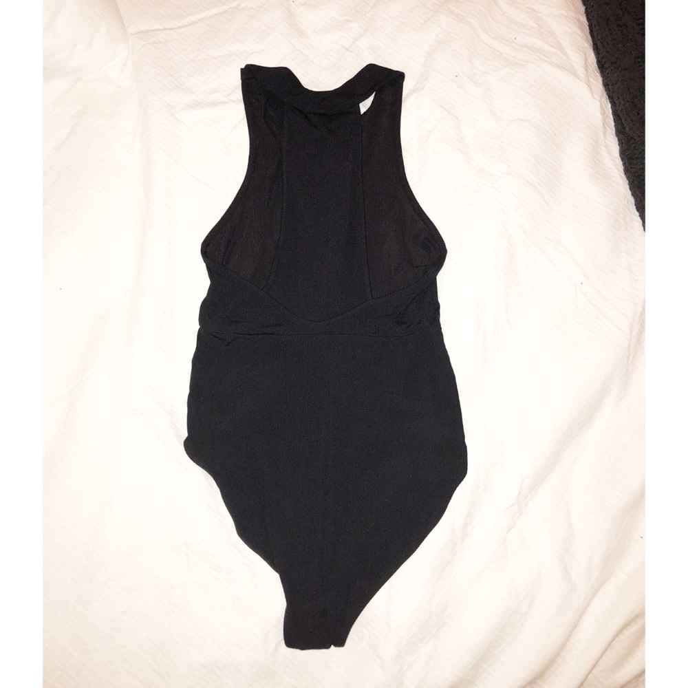 Ruffled body suit